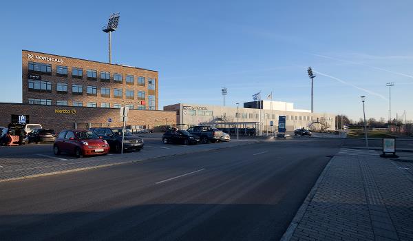 Køge Stadion, Bygning 1
