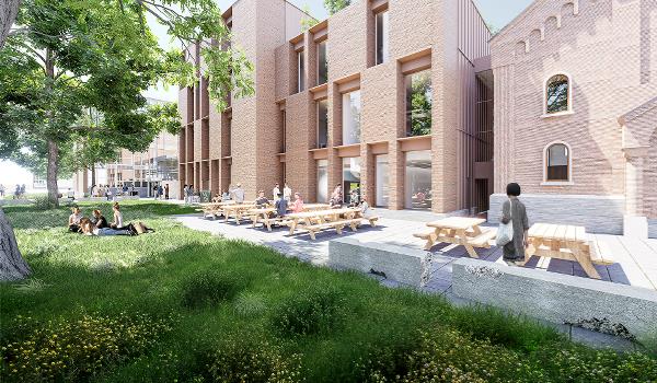 Aalborg Handelsskole, om- og tilbygning